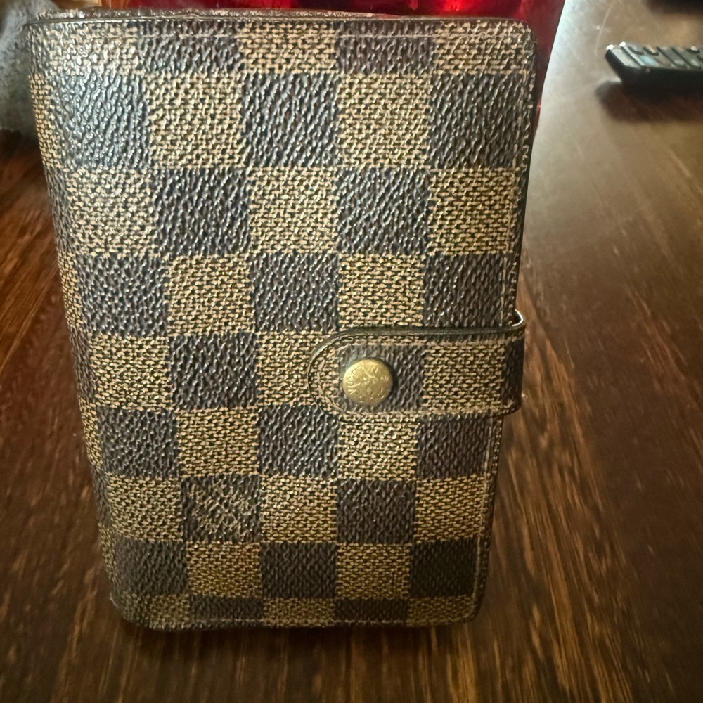Louis Vuitton Damier Ebene Canvas Wallet